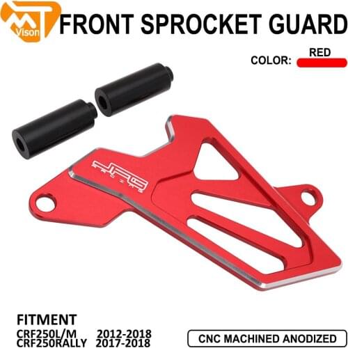 Motorcycle CNC Billet Front Chain Sprocket Guard Fit For HONDA CRF250L CRF250M CRF 250M 2012-2019 CRF250RALLY 2017 2018 2019