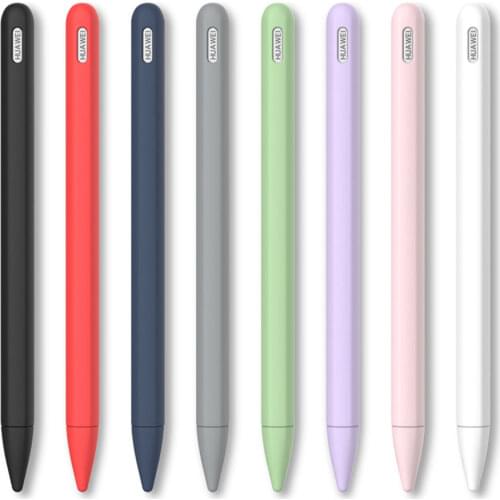 Soft Silicone Compatible For Huawei M-Pencil Case Compatible For Tablet Touch Pen Stylus Protective Sleeve Cover Anti-lost