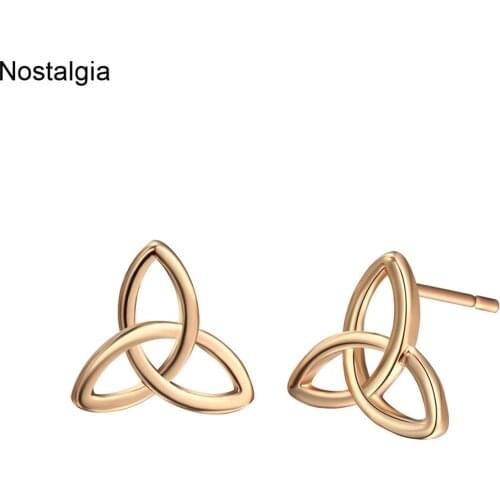 Nostalgia Women's Gold Earrings