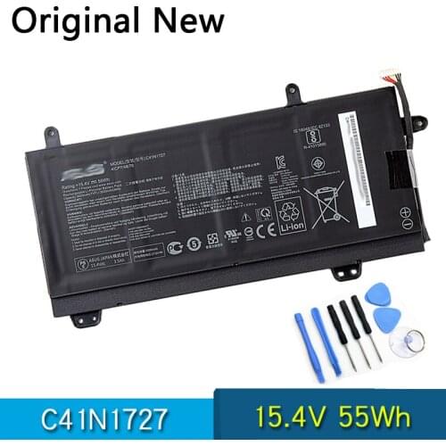 NEW Original C41N1727 Laptop Battery For ASUS ROG Zephyrus GM501 GM501G GM501GM GM501GS GU501 GU501GM 15.4V 55Wh