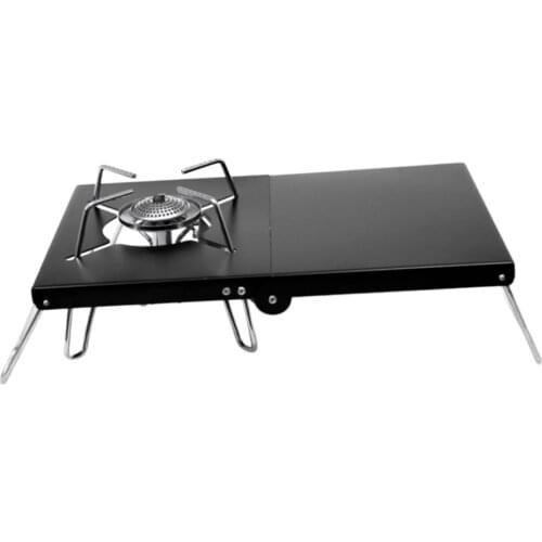 Folding Stove Table Split Gas Stove Stand Bracket Cooking Station Desk