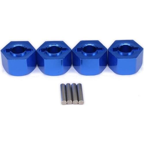 Alloy M12 12mm Drive Wheel Hub Hex Adapter for 1/10 RC Hobby Model Car buggy Truck RC Parts HSP Axial HPI Traxxas Himoto 9mm