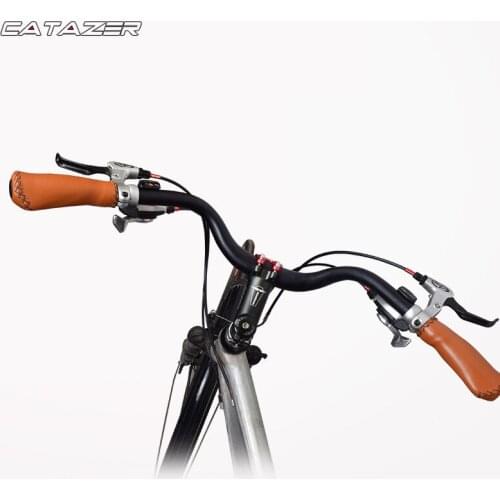 Aluminum Alloy Bike Swallow Handlebar Comfortable Durable Retro Style For Mountain Road City Cycling Parts Bicycle Rise Bent Bar