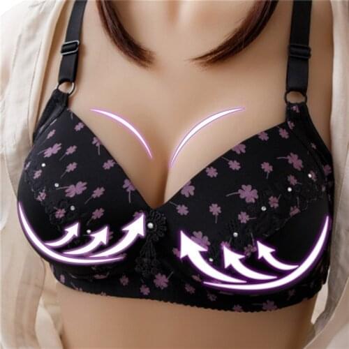 Women Bra Plus Size Underwear Women Big Breasted Comfort Thin Unpadded Full Coverage Daily Wear Sexy Lingerie Bra Wholesale New