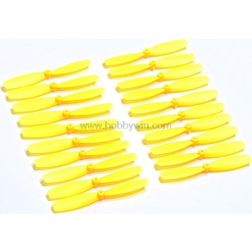 55mm Propeller Yellow CW CCW 10 pairs for RC Drone Quadcopter Multirotor Aircraft