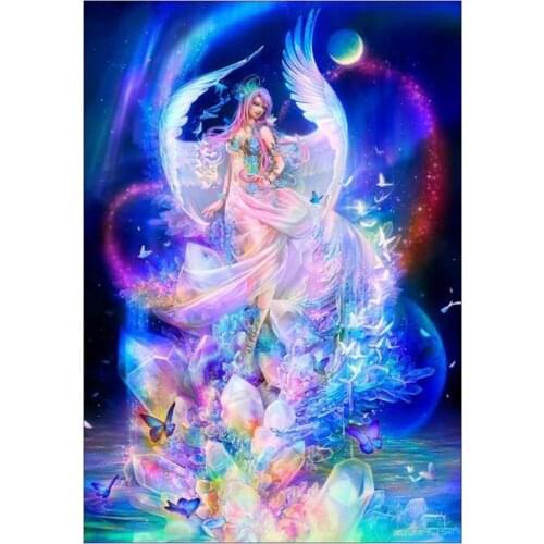 5D DIY Full Round/Square Diamond Painting Cartoon Beautiful Girl 3D Embroidery Cross Stitch Rhinestone Mosaic Home Decor Yc457