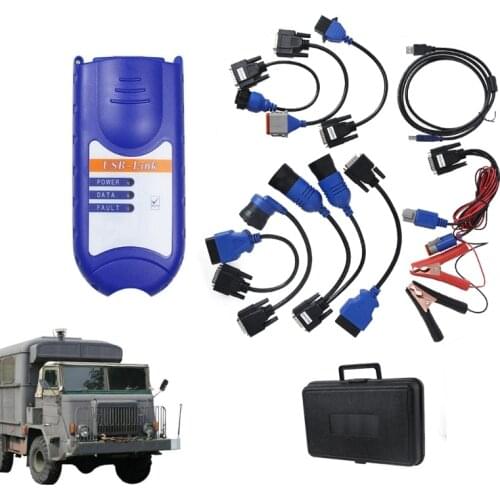 USB BT DieseI Truck Diagnostic Tool Truck OBD Fault Diagnostics Detector for NEXIQ 2 USB Link Truck Diagnostic Scanner