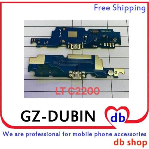 For Gionee LT C2200 USB Charge Port Connector Charging Board charging flex Mic Flex Cable