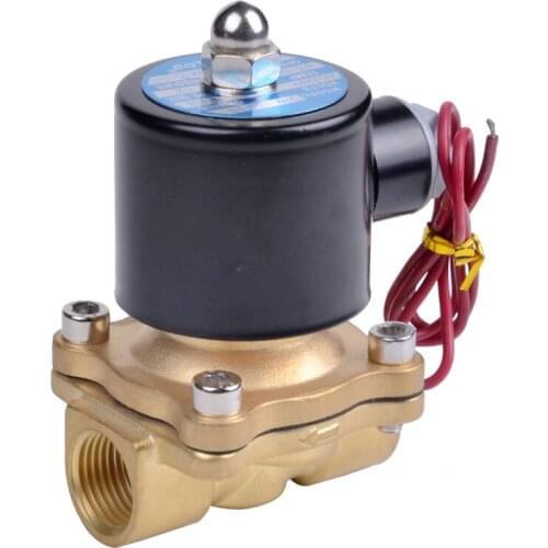 110V 1/2" lpg lng solenoid valve normally closed and open for power on brass valve solenoid,burner solenoid valve