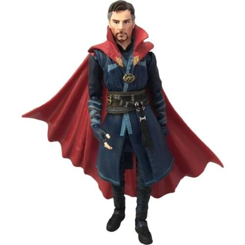 Disney Marvel Legand Anime Action Figure GK Stephen Strange Figma SHF Avengers Superhero Model Toys For Children Movable Joints