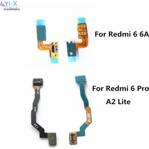For xiaomi redmi 6 6A Promixity light touch sensor Connector flex cable For MI A2 lite 6 Pro