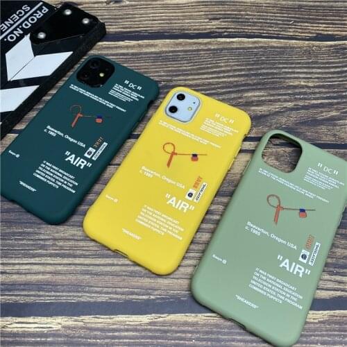 Classic Street AIR soft case for iphone 12 mini 11 pro x xs max xr 8 7 6 6s plus SE 2 silicone phone cover OFF coque fundas capa