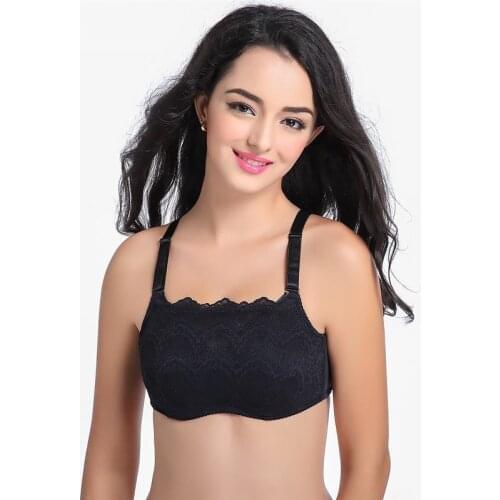 LIZ Push Up Bra Lingerie Padded Bra Breast Form Bra Mastectomy Women Bra Designed With Pockets For Silicone Breast Prosthesis