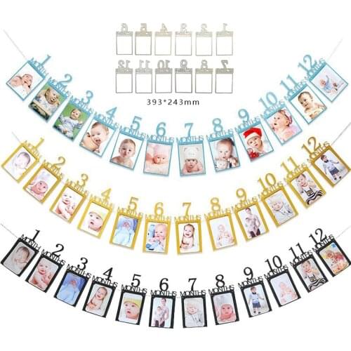 Metal Personality Baby Phase Frame Cutting Mould Scrapbook Photo Album Embossing Gift Card Making Handicraft Decoration