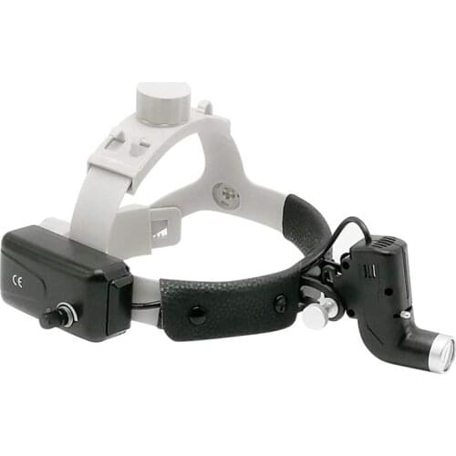5W LED Headlamp Medical Headlight Dental Surgical Head Light Focusable Light Spot with Rechargeable Battery