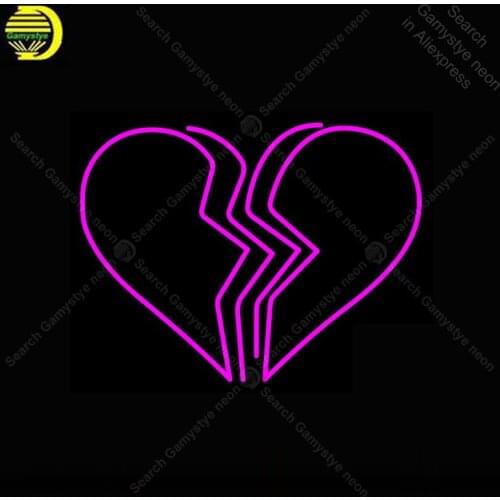 Neon Sign for Blog Heart Decoracion Express Game Neon Light up wall sign Neon pink for bedRoom Letrero Handcrafted Personalized