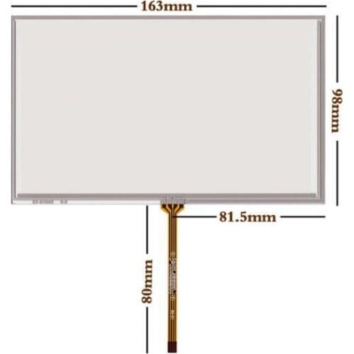 New 7 Inch Touch Screen Universal Car Audio DVD AT070TN90 92 touch screen handwriting 163*98