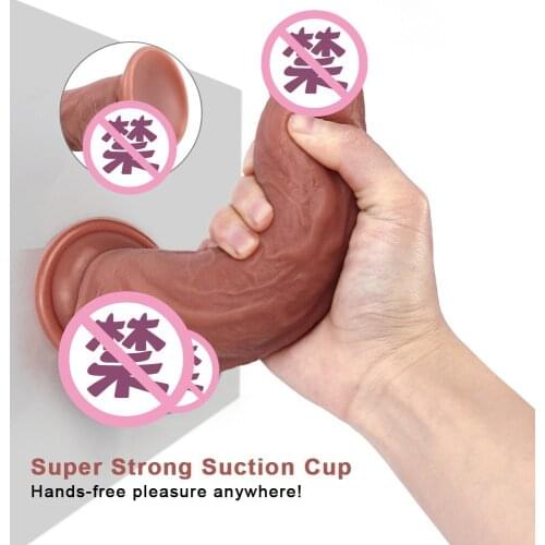 Strong Strap on Huge Dildos Long Giant Dildos for Women Realistic Dildo Anal Butt Big Soft Penis Sex Toy for Women Sex Shop