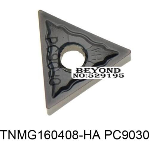 Insert TNMG160404-HA TNMG160408-HA PC9030 TNMG 160408 Carbide Turning Inserts for Turning Tool Holder and Boring Bar CNC
