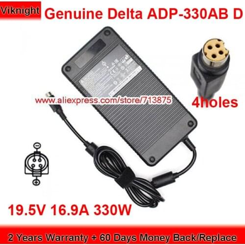 Genuine Delta ADP-330AB D 330W 19.5V 16.9A AC Adapter for MSI GT75VR 7RF TITAN PRO GT62VR GT73VR