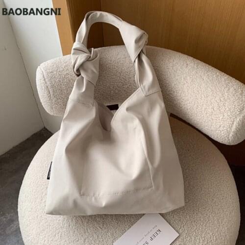 Casual Nylon Solid Color Womens Messenger Bags Simple Wild Crossbody Bags for Women Commuter Large Capacity Shoulder Bags