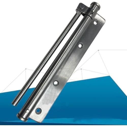 Fire Rated Door Hardware Furniture Adjustable Door Closer Stainless Steel Automatic Spring Latch Hinge For Home Office