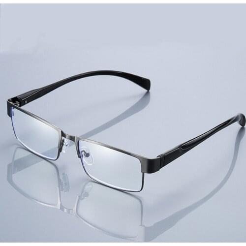 Ultralight Reading Glasses Women Men Rectangle Bendable Full-rim Frame Spring Hinges Anti Blu Anti Faitgue +1 +1.5 +2 +3 to +4