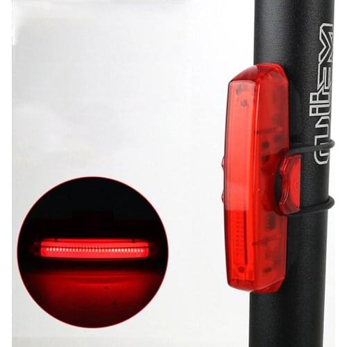 Bike Bicycle light LED Rear Light Taillight USB Rechargeable Waterproof Safety Warning Cycling Riding Accessories