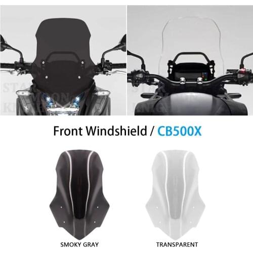 Motorcycle Windscreen Windshield Deflector Protector Motorcycle Wind Screen Moto For Honda CB500X CB 500 X 2012-2020 2019 2018