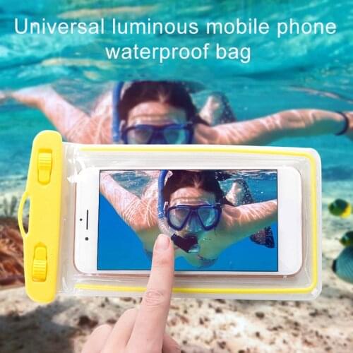 Waterproof Phone Pouch Drift Diving Swimming Bag Underwater Dry Bag Case Cover For Phone Water Sports Beach Pool Skiing 6 inch