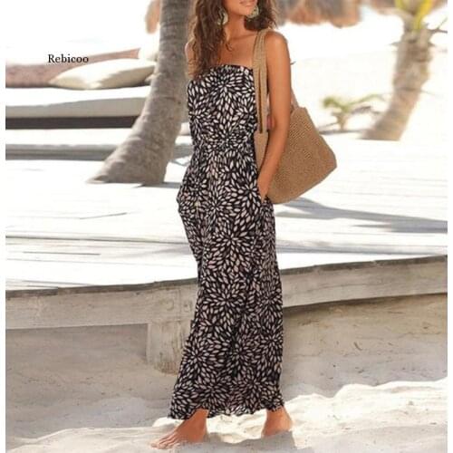 Tube Top Dress Womens Bandeau Holiday Off Shoulder Long Dress Ladies Summer Solid Maxi Dress Sexy Satin Dress with One Shoulder