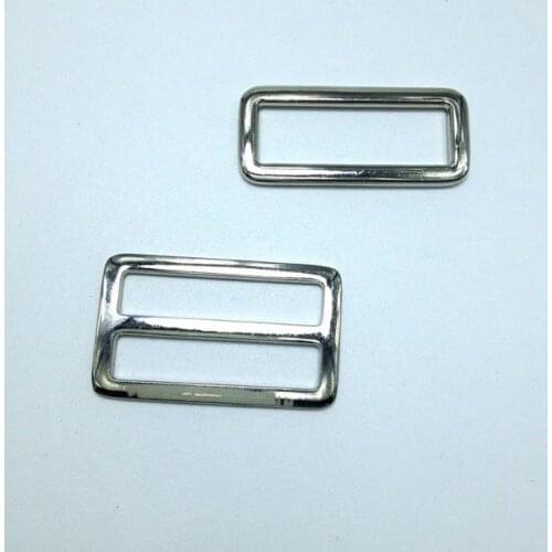 1 1/4" Gunmetal triglide slider & buckle for adjustable straps