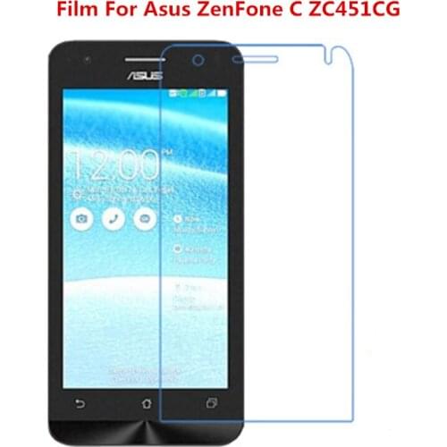 1/2/5/10 Pcs Ultra Thin Clear HD LCD Screen Protector Film With Cleaning Cloth Film For Asus ZenFone C ZC451CG