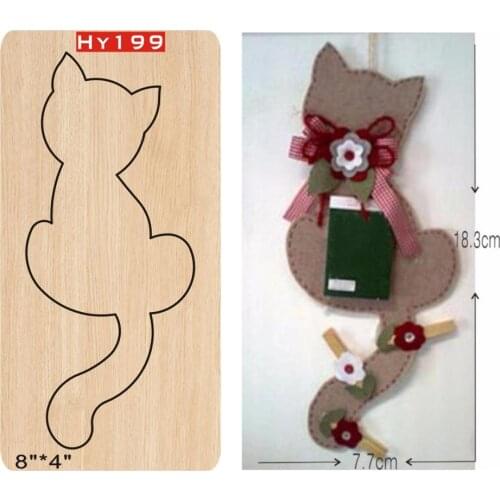 Cat wooden die cutting dies Suitable for common die-cutting machines in the market