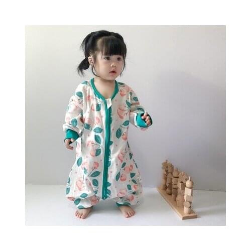 2021 Spring Summer New Toddler Infant Kids Girls Cartoon Print Rompers Baby Boys Girls Long Sleeve Romper Bodysuit Kids Jumpsuit