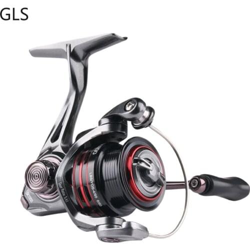 GLS Newest 5.4:1 Gear Ratio High-speed Spinning Wheel 6+1BB Carp Metal Spool High Quality Fishing Reel Fishing Accessories