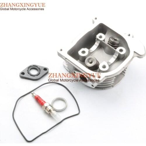 Cylinder Head Fully Assembled Non EGR 47mm 80cc Big Bore for GY6 80 139QMB With spark plug