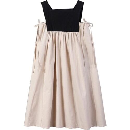 Sisters Summer Dresses Girls Sleeveless Cotton Long Dress Holiday Beach Family Matching Outfit 4 5 6 8 10 12 years