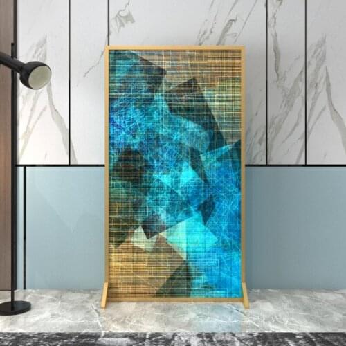 Nordic entrance entrance metal screen partition living room bedroom small apartment custom room decorative art screen
