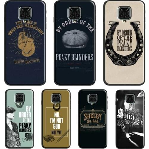 Peaky Blinders Tv For Xiaomi Redmi Note 10 7 8 9 Pro Note 8T 9S Soft Case For Redmi 9T 9A 9C K40 Pro Cover