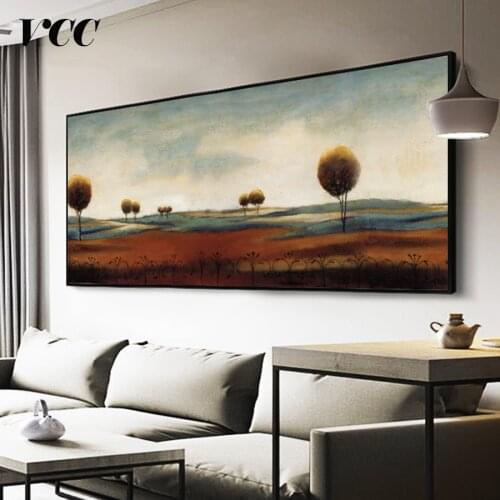 Wall Art Canvas Painting,Wall Pictures For Living Room Landscape Paint On Canvas,Impressionism Decorative Picture Home Decor