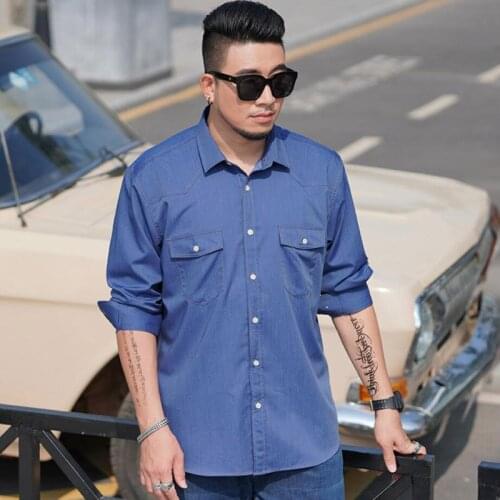 Мужские джинсовые рубашки NEFEILIKE China At AliExpress