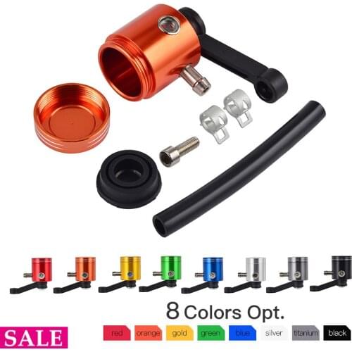 Motorcycle Brake Fluid Reservoir Clutch Tank Cylinder Master Oil Cup For KTM EXC SXF Duke Honda CBR600 Yamaha R1 R6 MT07 YFZ450