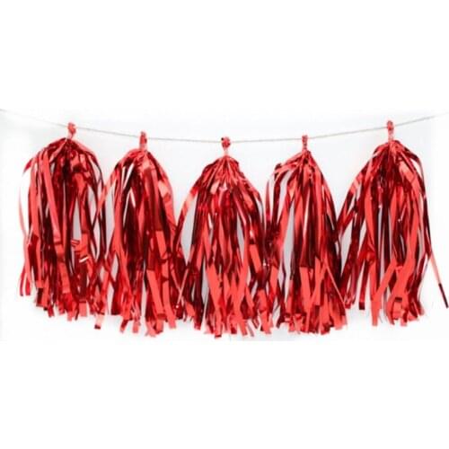 Romantic DIY Tinsel Tassels Garland Ribbon Room Wall Background Decor Banner Wedding Party Decoration Christmas Halloween