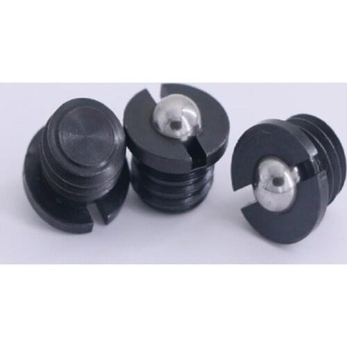 Ball head plunger flange type FBPJ with threaded push-in positioning bead spring wave bead screw positioning M5M6M8M12M16