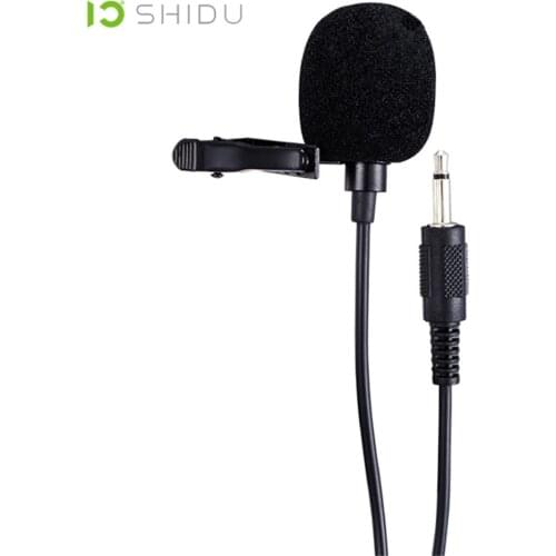 SHIDU Brand S6 Lavalier Microphone Megaphone Mic For Portable Voice Amplifier Loudspeaker Teaching Conference Promotion Speaker