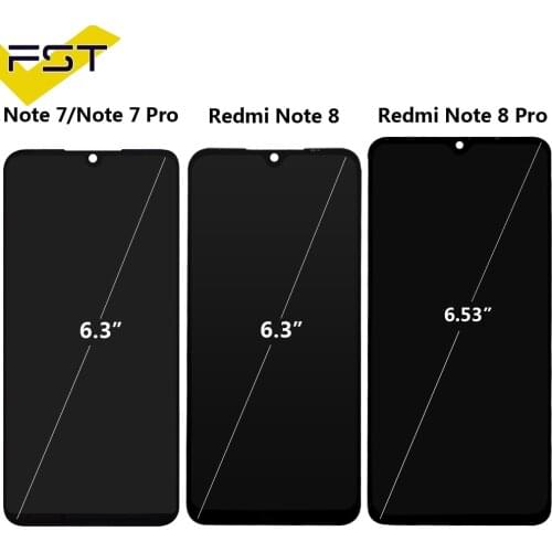 For XiaoMi Redmi Note 7 / Note 8 / Note 8T/ Note 8 Pro LCD Display+Touch Screen Digitizer Assembly Repair Parts With Tools