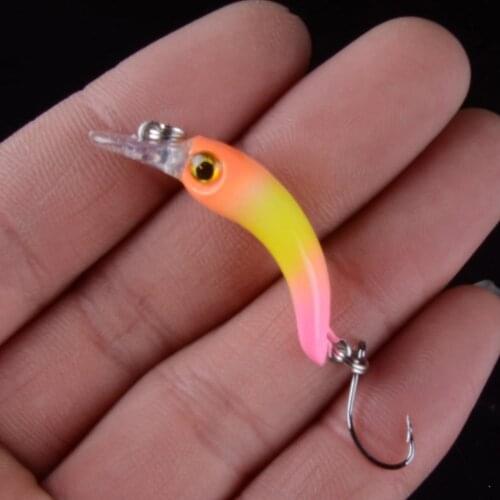 1PCS 4cm 1.5g Small Fishing Lures Minnow Wobblers Fishig Carp Bait Hard Bait Artificial Crankbait Jerk Bait Pesca Fishing Tackle