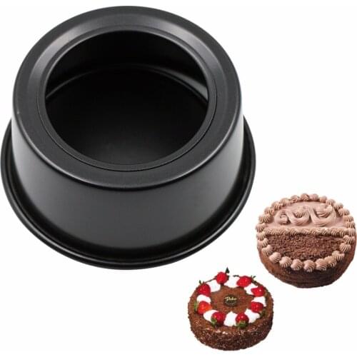 Bake 8 Inch Circular Cake Mold DIY Baking Toast Tools Caking Eco-Friendly Cookie Baking Stencil Cakes Christmas Mold Pan Molds