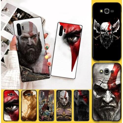 God of War Kratos Phone Case For Samsung Galaxy Note20 ultra 7 8 9 10 Plus lite M51 M21 M30S